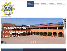 Tablet Screenshot of colegiougarte.net